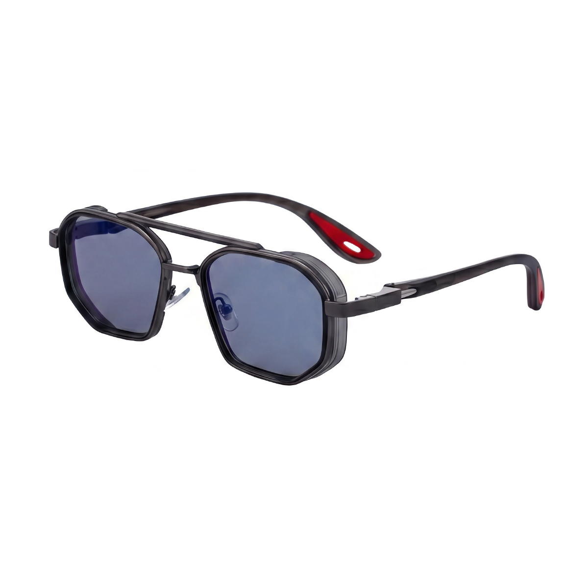 C7 Matte Dark Gray Gunmetal Light Gray Blue Coating
