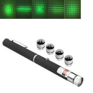 Multi Pattern Heads Star Laser rosso blu verde puntatori 5 in 1 puntatore Laser Light Cat Laser Pen Star - Product Image 1