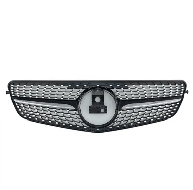 Auto acessórios de alta qualidade para Mercedes Benz C W204 Prata GT com Diamante All Sky Star grill 14-18 C W205