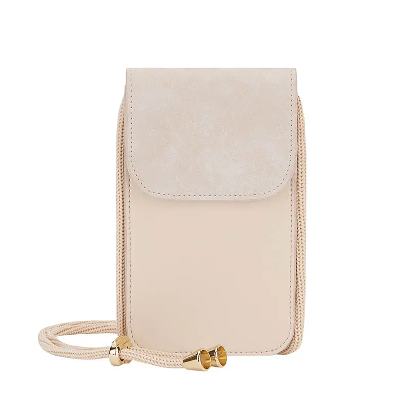 Nhỏ Crossbody Túi Lady Ví điện thoại di động PU Leather Wallet đối với phụ nữ PURSE Mobilephone Túi