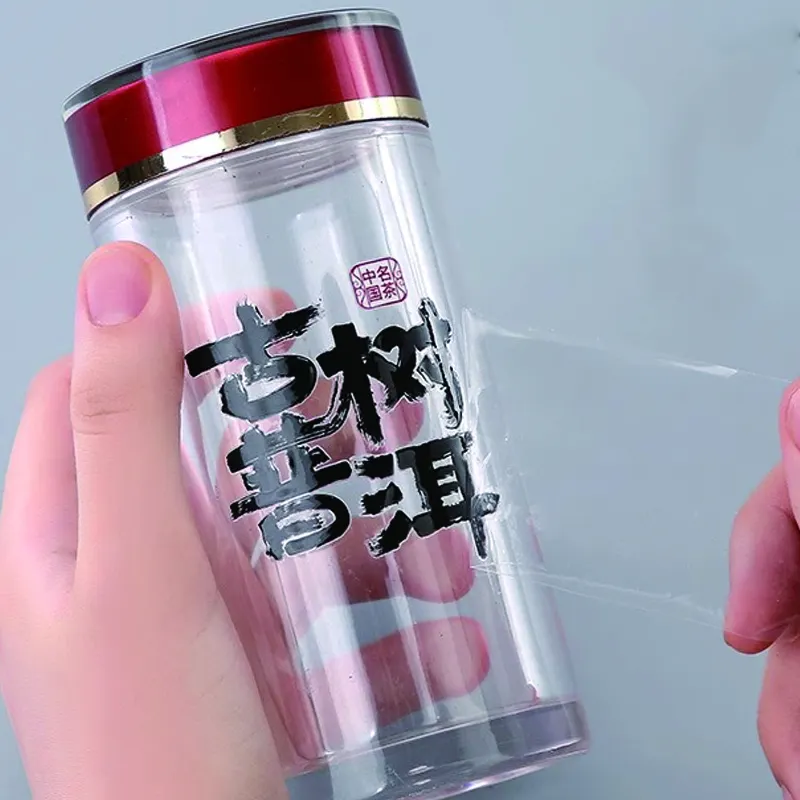 Venda de fábrica UV DTF/Cup Envolve etiqueta de logotipo personalizado para produtos plásticos marca personalizada adesivo de transferência UV à prova de água