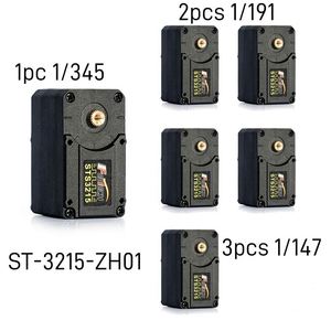 STS3215เซอร์โว7.4V 1/345 1/191เกียร์1/147 SOARM101แขนหุ่นยนต์ TTL เข้ารหัสบัสแม่เหล็กแบบอนุกรมเพลาคู่ตั้งโปรแกรมได้