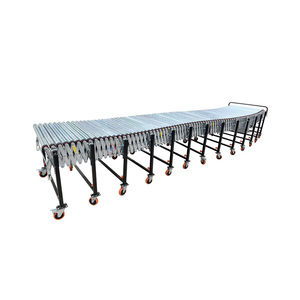 Maximice la eficiencia con sistemas de transportador de rodillos elásticos con ruedas de patín para descarga de carga de contenedores de remolques - Product Image 4