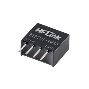 Hi-Link Entrada de 12V Tamaño pequeño Bajo costo 5V 1W Salida 89% Módulo de potencia de alta eficiencia HLK-B1205S-1WR3 - Product Image 3