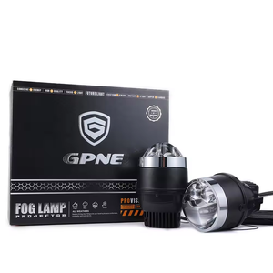 Fabrika Universal + 2 BI LED araba LED sis lambası lazer lens Led far 65W 6500lm projektör lens 12V evrensel arabalar için uygun - Product Image 6