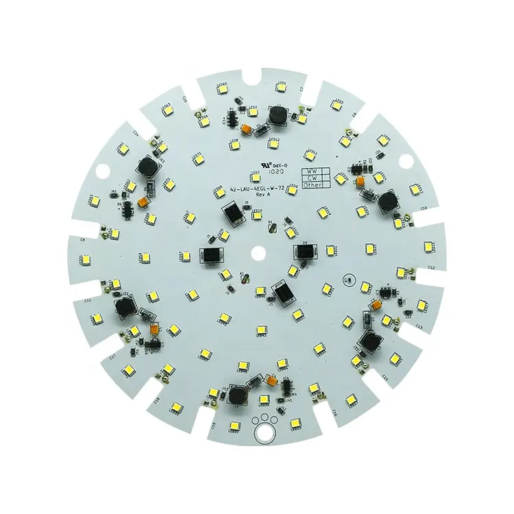 Led ışık devre tasarımı Pcb alüminyum montaj Led 5050 Smd Led Pcb takımı