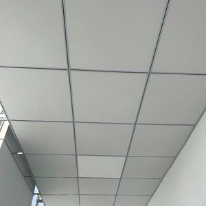 Building Materials China High Quality Decorative Sound AbsorbingCeiling Tile 600*600 Suspended <strong>Ceiling</strong> <strong>T</strong> <strong>Bar</strong> <strong>System</strong> - Product Image 1