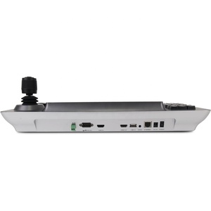 Yüksek hızlı PTZ Dome IP kameralar için 10.1 inç renkli LCD ekran ile dokunmatik ekran ve Joystick ile PTZ kamera denetleyicisi - Product Image 4