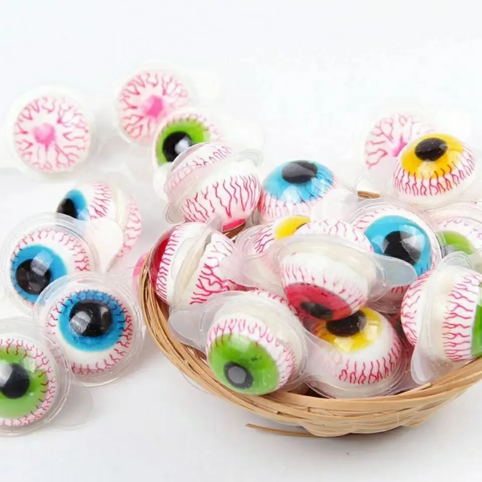 Confiture de bonbons doux pour les yeux confiture d'usine de bonbons fruités Offre Spéciale prix bon marché