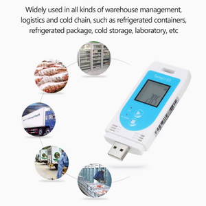 LCDディスプレイ温度湿度データロガー用医薬品ロジスティック - Product Image 6