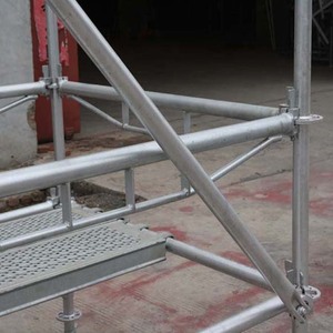 Hot Galvanized Reinforced Bridging Truss <strong>Ledger</strong> O Type for Multi Connection Modular Quick <strong>Ringlock</strong> <strong>Scaffold</strong> - Product Image 5