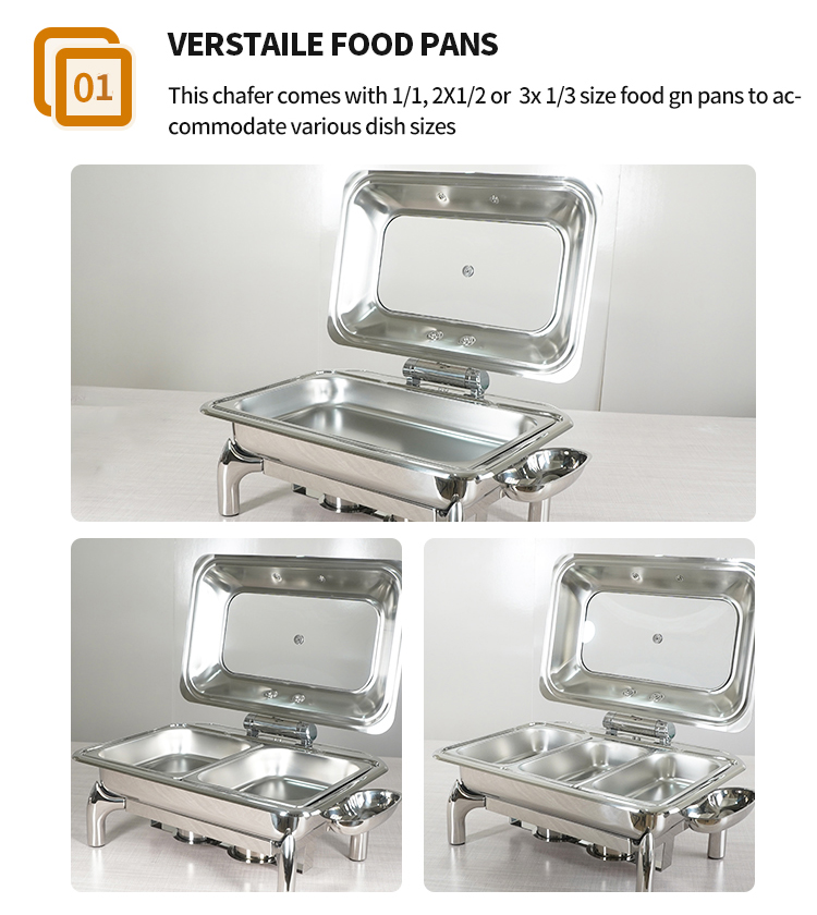 chafing dishes for sale hotel used stainless steel  luxury food warmer buffet set chafing dish
