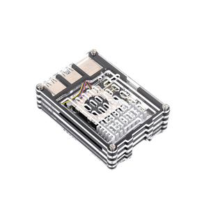 Aismartlink unterstützt die Installation des offiziellen aktiven Kühlers, des transparenten und schwarzen Acryl gehäuses für Raspberry Pi 5 - Product Image 5
