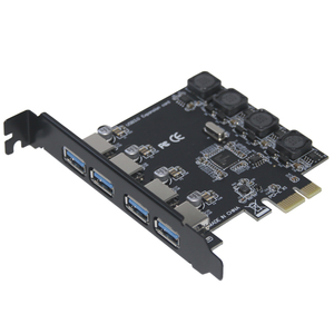 New Arrival <strong>PCI</strong>-E 1X to 4 Ports USB3.0 Adapter Card <strong>PCI</strong>-E Express to USB 3.0 <strong>Controller</strong> - Product Image 2