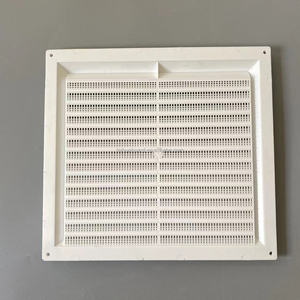 Coperchi di sfiato a parete in plastica griglia ad aria a soffitto diffusore lineare porta della griglia dell'aria diffusore d'aria di ventilazione