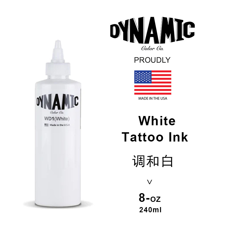 Encre de tatouage blanche 8OZ