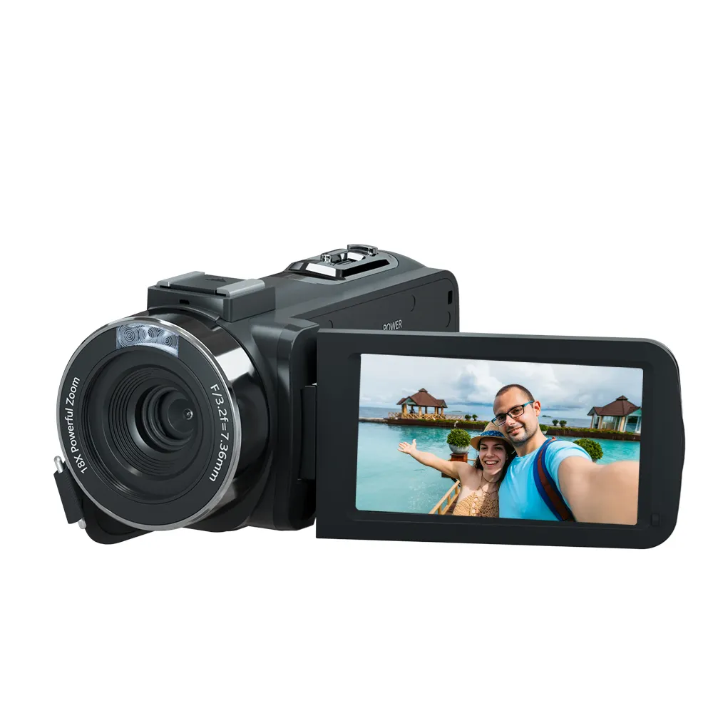 Caméra professionnelle 4 K Caméras vidéo Caméscope numérique professionnel 4 K Cano Mini caméra pour l'enregistrement de vidéos privées