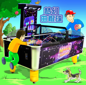 Popüler iki oyuncu sikke işletilen Arcade hava hokeyi piyango oyun makinesi - Product Image 2