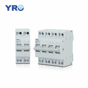 YRO Din Rail 2P 4P 400V 40A 63A 100A <strong>125A</strong> Dual Power Manual Solar Transfer <strong>Switch</strong> Interlock Isolator <strong>Switch</strong> for Generator - Product Image 1