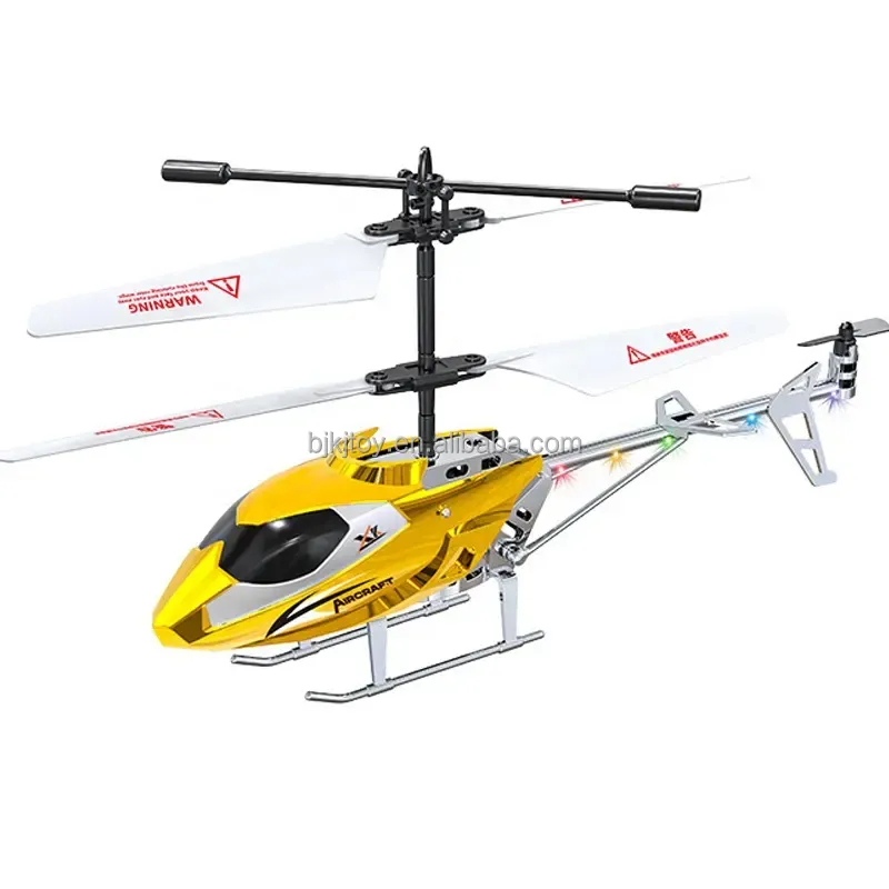Elicottero telecomandato a infrarossi da 2,5 canali con luci lampeggianti colorate elicottero elettrico Rc aereo volante Rc per bambini piccoli
