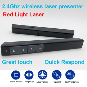 Telecomando presentazione presentatore Wireless puntatore Laser a luce rossa per la pagina Powerpoint up down presentatore laser clicker - Product Image 4
