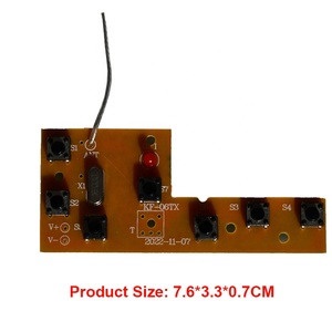 Satış için 7 kanal verici oem devre tek katmanlı pcb - Product Image 4