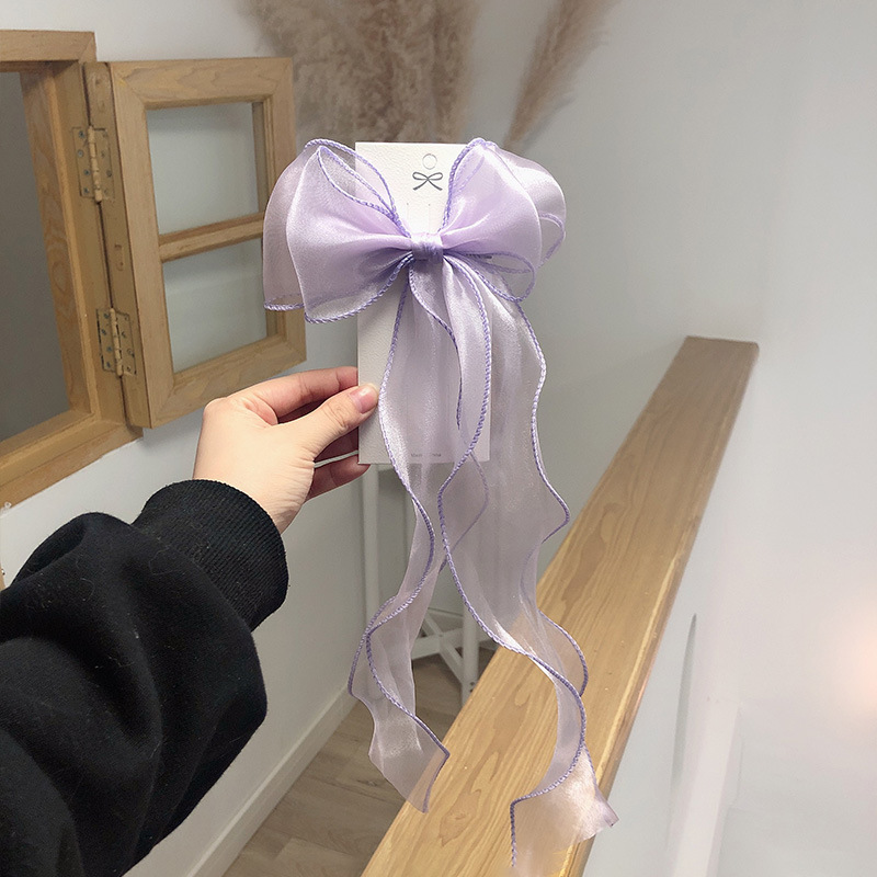 2 organza purple