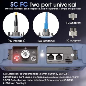 Mới nhất nóng bán sợi quang <span class=keywords><strong>Tester</strong></span> đa chức năng cầm tay 1310nm/1550nm 100km nk4000d Mini OTDR <span class=keywords><strong>Tester</strong></span> với OPM VFL cho FTTH - Product Image 5