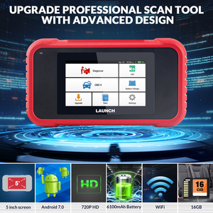 LAUNCH Basierend auf dem Android-System CRP123E V2.0 Update des automatischen Diagnose tools Online X431 Creader CRP 123E OBD2-Codeleser - Product Image 3