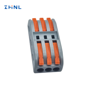 Push-in Terminal Block Fast Terminal PCT223 3 <strong>Input</strong> &amp;3 <strong>Output</strong> with 3 Test Hole Universal Compact Wire Cable <strong>Connectors</strong> - Product Image 6
