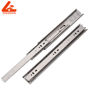 <strong>Drawer</strong> <strong>Slides</strong> Removable Ball Bearing Telescopic Storage Box Channel Triple Extension Furniture Sliding <strong>Rail</strong> <strong>Drawer</strong> <strong>Guides</strong> - Product Image 5
