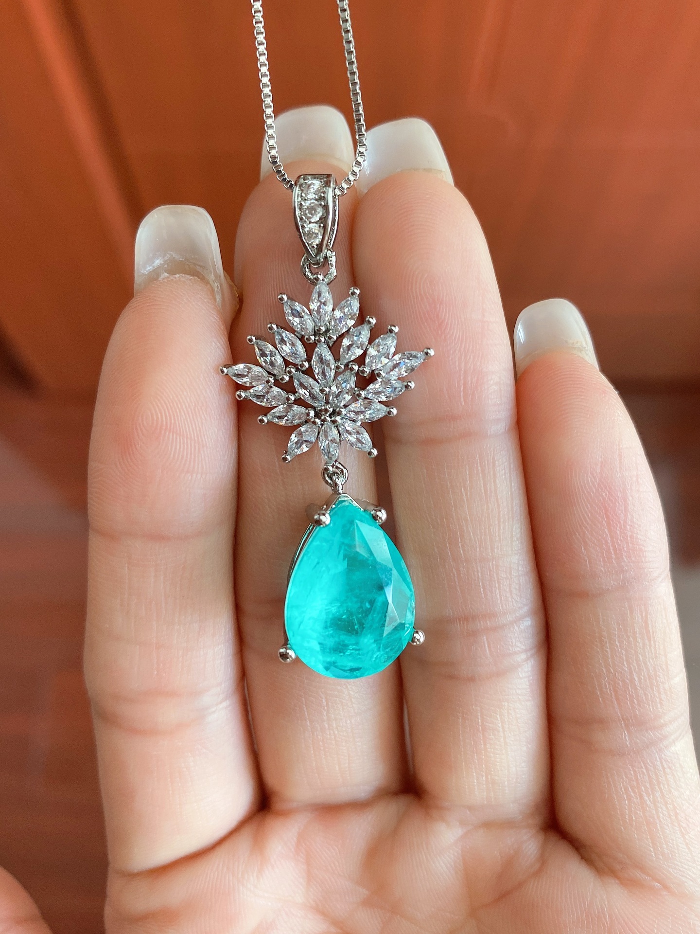 Lake blue Pendant