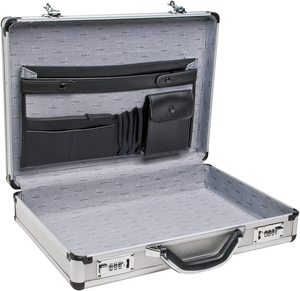 定制硬铝耐用工具箱储物盒公文包携带密码锁 - Product Image 4