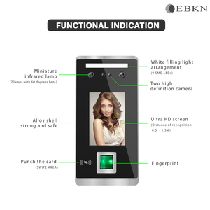 Kunden spezifische Zugangs kontroll systeme und-produkte WIFI Web P2P Attendance Machine Face ID-Zugangs kontrolle
