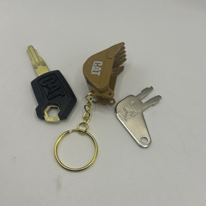 CAT Heavy Equipment Ignition <strong>Key</strong> 5P-8500 8H-5306 Universal CAT Excavator <strong>Key</strong> with Bucket Model <strong>Key</strong> Chain 5P8500 8H5306 - Product Image 5