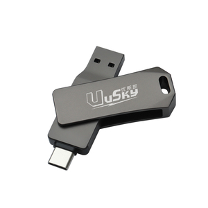 Ultra High <strong>Speed</strong> <strong>USB</strong> <strong>3</strong>.<strong>2</strong> 2in1 Type-C Aluminum Promotion Gift Custom LOGO Printing Pendrive <strong>USB</strong> Memory <strong>USB</strong> Flash Drive - Product Image 6