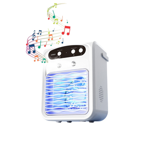 Mini Cooler Pro with Wireless Charging &amp; Bluetooth Speaker - 5000mAh Portable Air Cooler and Music Player - Product Image 1