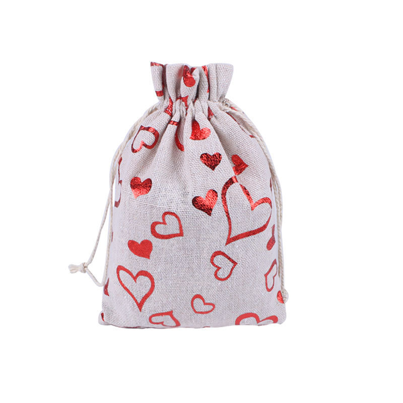 Cœur de pêche romantique