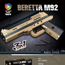 Pistolet M92 - Trois modèles pour envoyer des balles dans une boîte cadeau