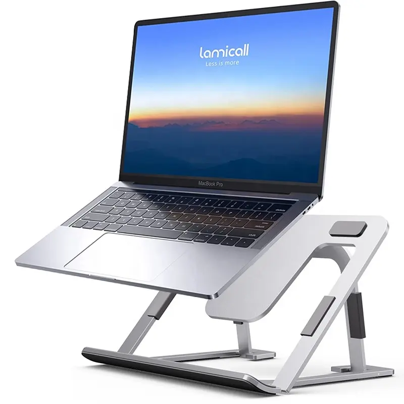 Dizüstü tutucu Laptop standı Pc Ipad için soğutma Dock Tablet Laptop standı moda durum süresi iyi