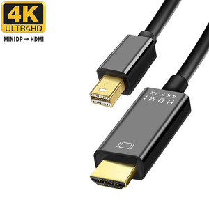 INI DP-cable de conexión para monitor de ordenador, convertidor isplay ORT a HDMI de 4K, minidp - Product Image 6