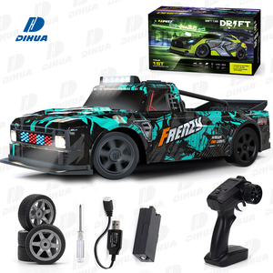 รถดริฟท์บังคับ1:16 2.4กิกะเฮิร์ตซ์4WD ควบคุมได้เต็มสัดส่วนพร้อมไฟ LED การแข่ง4แชนเนลความเร็วสูงสำหรับการผจญภัยในการแข่งรถกลางแจ้ง - Product Image 6