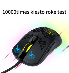 OEM 7D cablato USB Gaming Mouse 4800 DPI programmabile retroilluminato LED con LOGO personalizzato all'ingrosso della fabbrica per Computer - Product Image 5