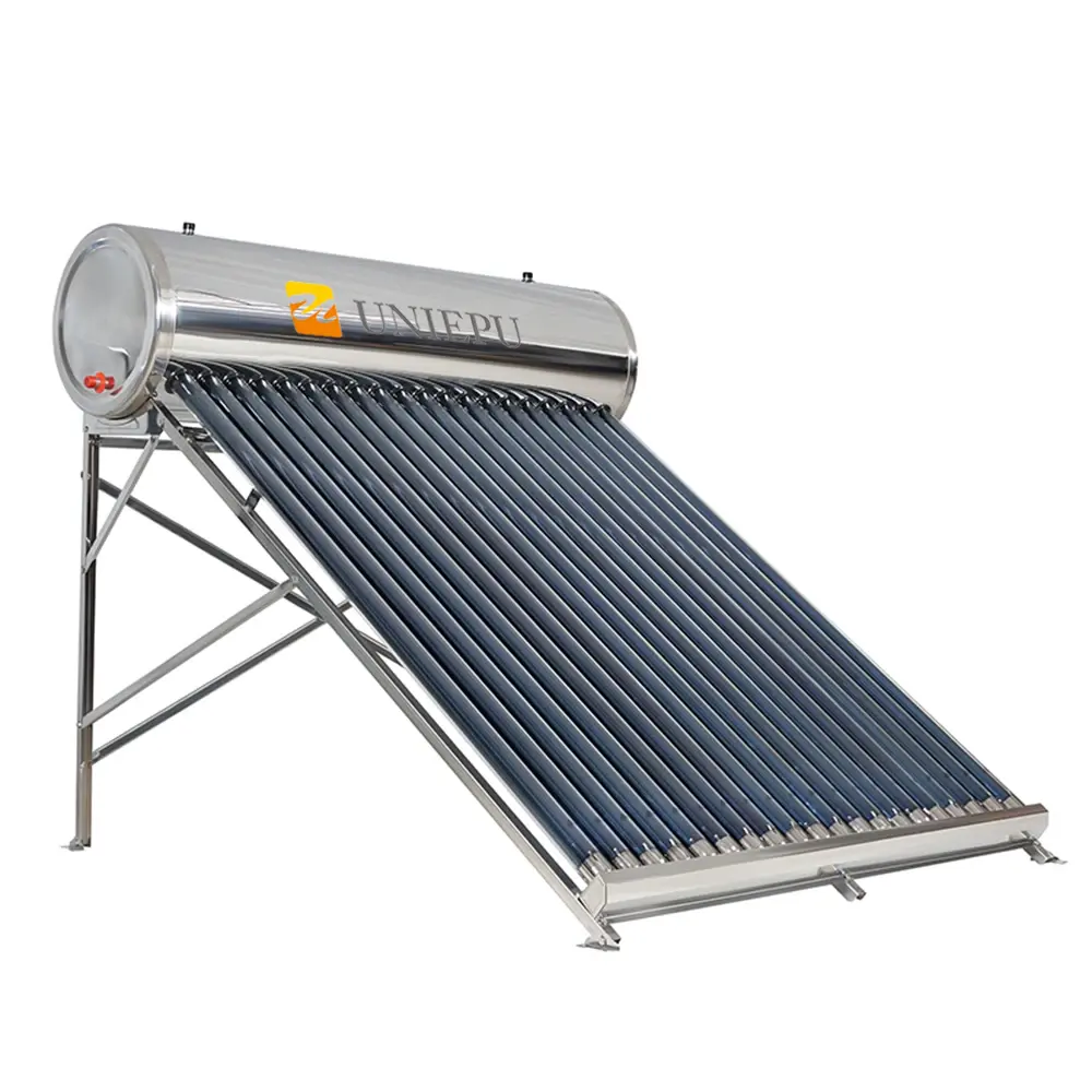 Best Selling Stock Stainless Steel Tank Sunny Roof Top Home Energy Solar No Pressure Solar Water Heater