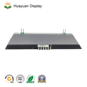 Transparente kunden spezifische TN-Positivsegment-Aufzugs-LCD-Anzeige für Instrumenten tafel