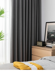 Chất Lượng Cao 4-Sao Hiện Đại Sheer Sóng Rèm Cửa Sổ Màn Cửa Sổ Khách Sạn Rèm Cửa Sổ Cho Phòng & Bệnh Viện Dệt Trong Sợi Dây Thừng Mùa Xuân Định Dạng - Product Image 3