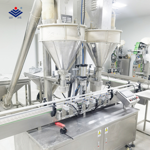 電動自動粉末充填機ボトル缶ボトル用