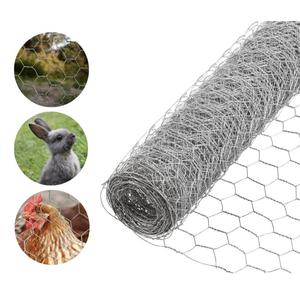 Sechseckiges Loch Draht geflecht Single Double Twisted Weave Steel Hühner netz Netz Feuer verzinkt Roll Field Farm Animal Zaun - Product Image 2