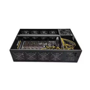 847 conjunto completo de chasis de servidor silencioso con 8GPU 65mm ranura PCIe DDR memoria de vídeo y ventilador enfriador para RX580/RX5700XT/RTX3080/RTX3090 - Product Image 1