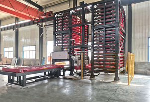 Sistema automatizado do armazenamento da torre-cremalheira superior da folha do metal para soluções eficientes do armazenamento do metal